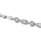Hearts On Fire Bezel Regal Diamond Necklace - Dracakis Jewellers